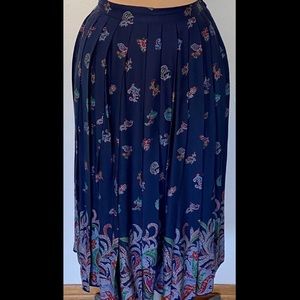 Liz Claiborne Vintage Paisley Skirt - Petite size 2